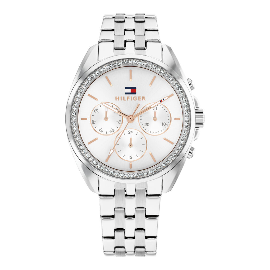 Montre Tommy Hilfiger Mellie Argent&eacute; - Montres Femme | Histoire d&rsquo;Or