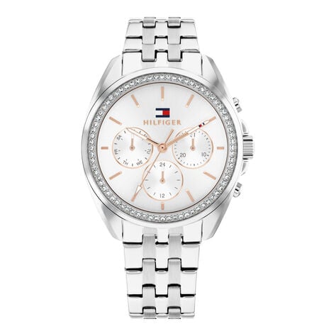Montre Tommy Hilfiger Mellie Argent&eacute; - Montres Femme | Histoire d&rsquo;Or