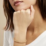 Bracelet Or Jaune Jerry - Bracelets cha&icirc;ne Femme | Histoire d&rsquo;Or