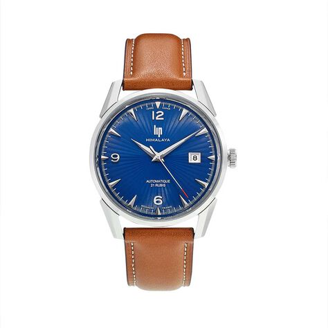 Montre Lip Himalaya Auto Bleu - Montres Homme | Histoire d’Or