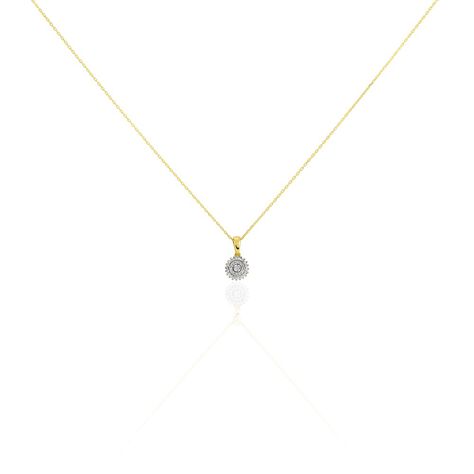 Collier Véronick Or Jaune Diamant - Colliers Femme | Histoire d’Or