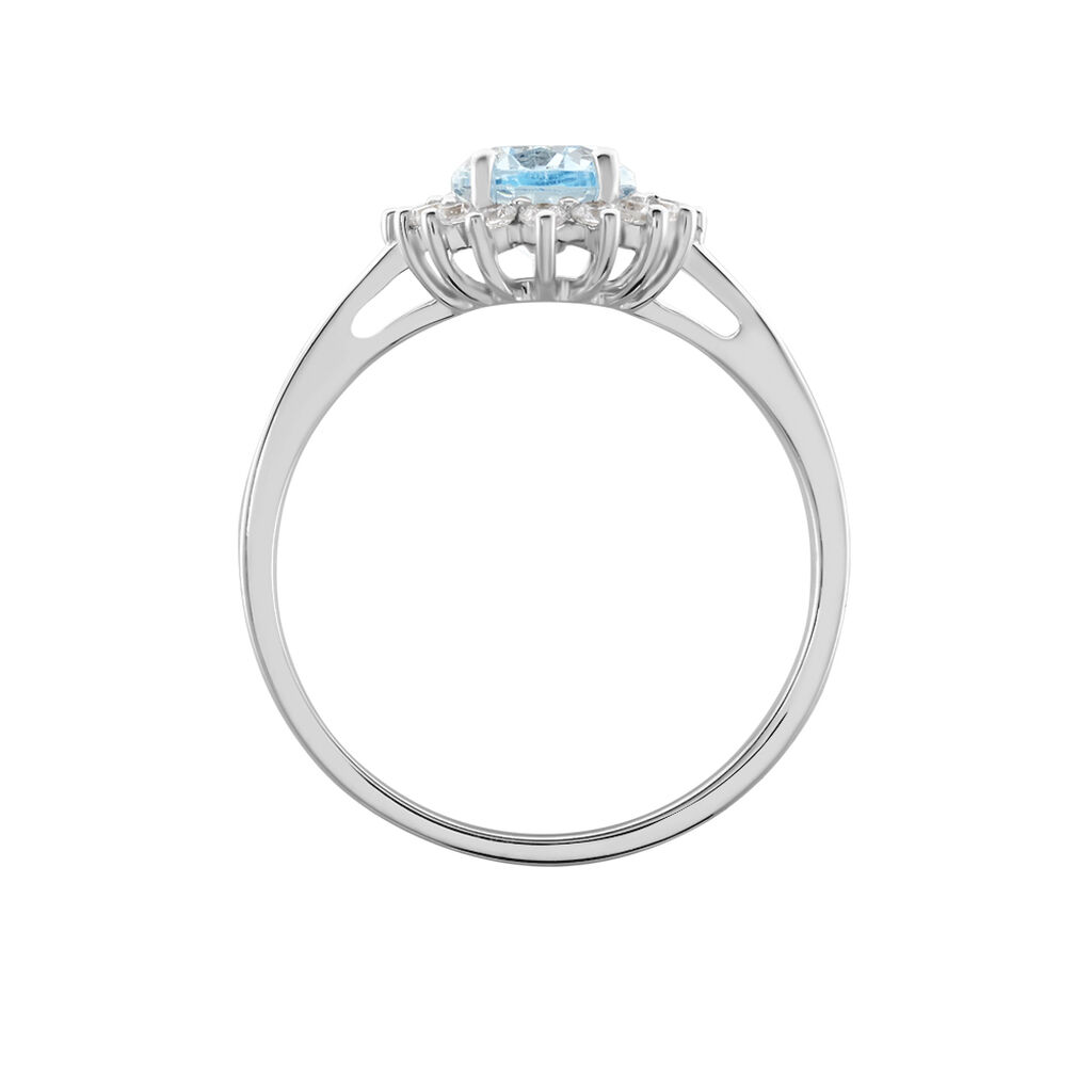 Bague Trick Or Blanc Topaze Et Oxyde - Bagues solitaires Femme | Histoire d’Or