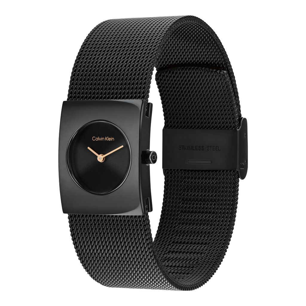 Montre Calvin Klein Pulse Noir - Montres Femme | Histoire d&rsquo;Or