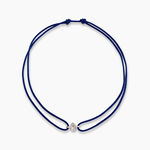 Bracelet Mon 1er Diamant Or Blanc Diamant - Bracelets cordon Femme | Histoire d&rsquo;Or