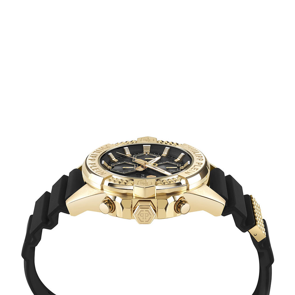 Montre Philipp Plein The $Kull Chrono Noir - Nouveautés Homme | Histoire d’Or