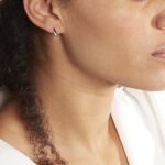 Boucles D'oreilles Puces Galya Or Blanc Diamant - Clous d'oreilles Femme | Histoire d&rsquo;Or