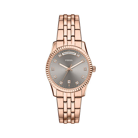 Montre Fossil Scarlette Gris - Montres Femme | Histoire d&rsquo;Or
