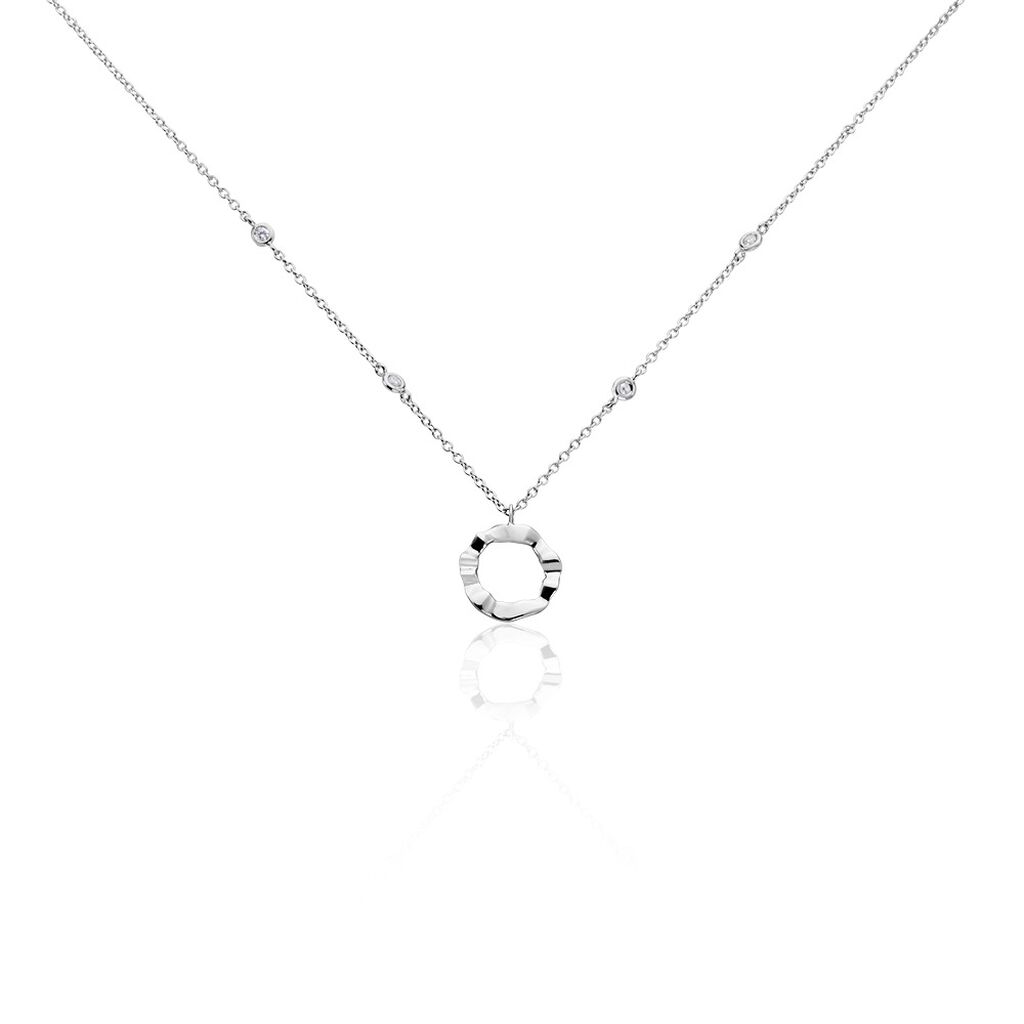 Collier Prot Argent Oxyde De Zirconium - Colliers fantaisie Femme | Histoire d&rsquo;Or