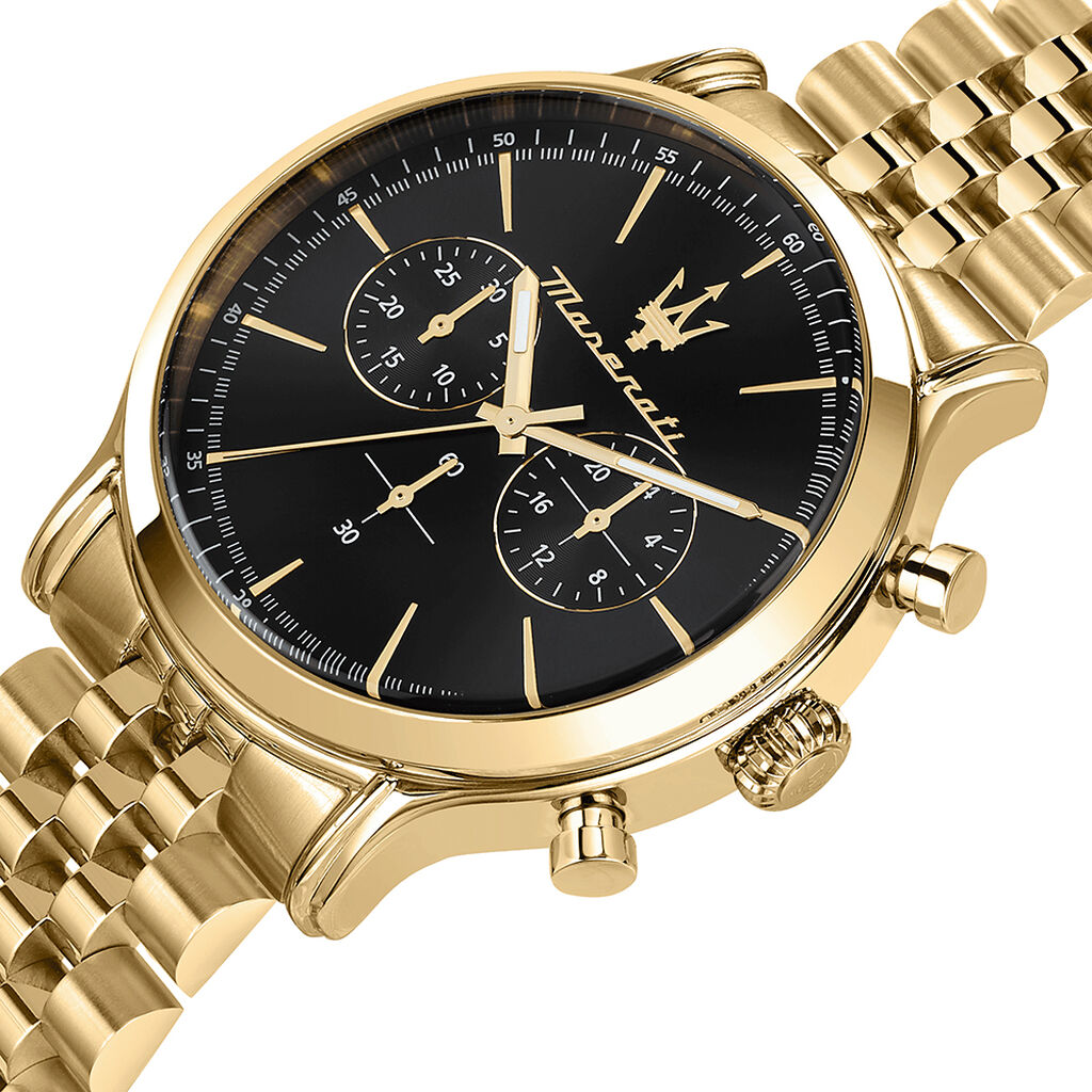 Montre Maserati Epoca Noir - Montres Homme | Histoire d’Or