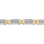 Bracelet Jourdan Rio Acier Bicolore - Bracelets Homme | Histoire d&rsquo;Or
