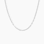 Collier Norene Argent Blanc - Colliers fantaisie Femme | Histoire d&rsquo;Or