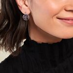 Boucles D'oreilles Pendantes Venka Argent Blanc Oxyde De Zirconium - Boucles d'oreilles fantaisie Femme | Histoire d&rsquo;Or