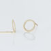 Boucles D'oreilles Puces Berangere Cercle Or Jaune - Clous d'oreilles Femme | Histoire d’Or