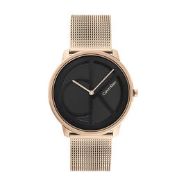 Montre Calvin Klein Iconic Mesh Noir - Montres Femme | Histoire d’Or