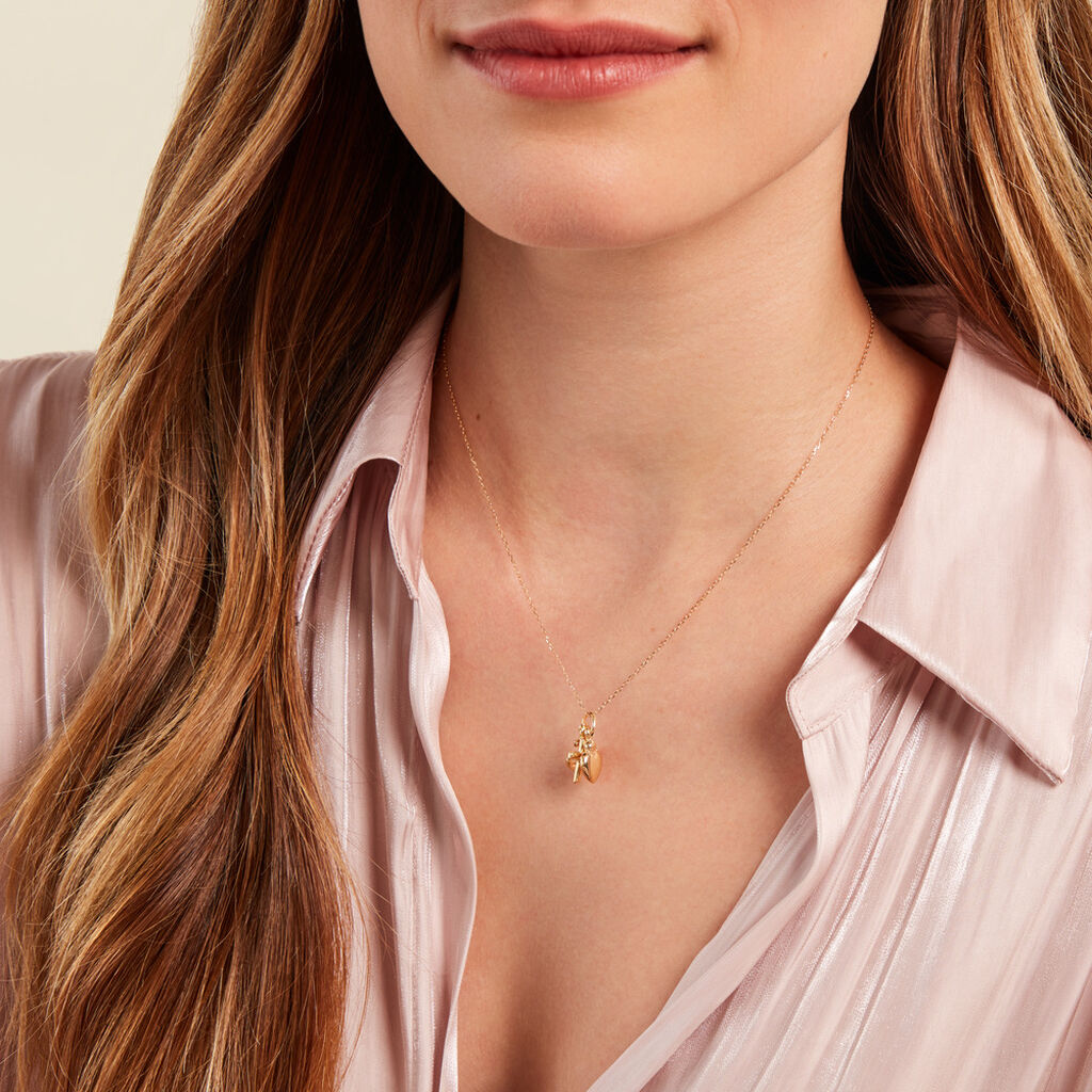 Pendentif Marley Or Jaune - Pendentifs Femme | Histoire d’Or