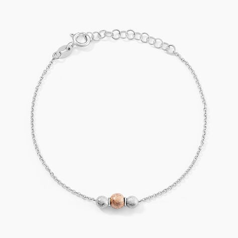 Bracelet Argent Bicolore Wilmart - Bracelets Femme | Histoire d&rsquo;Or
