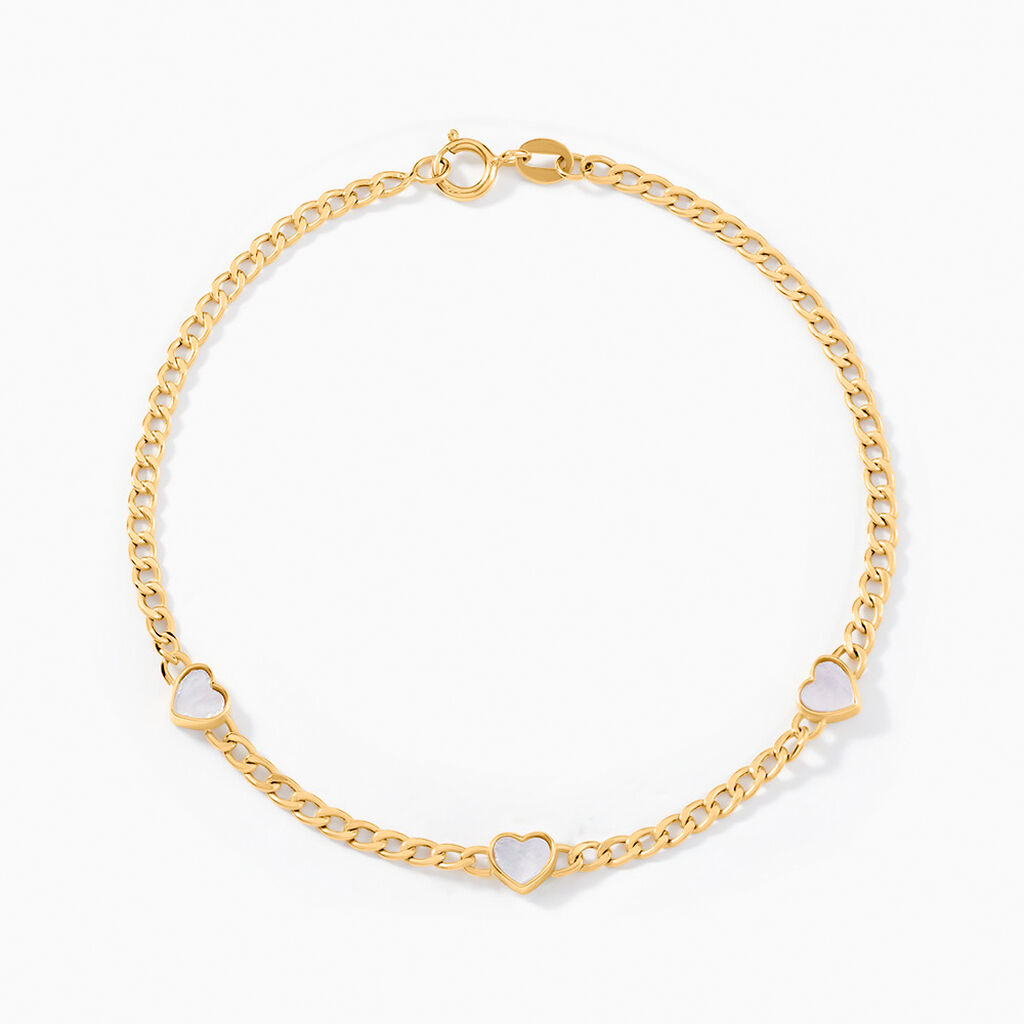 Bracelet Sweetheart Or Jaune Nacre - Bracelets Femme | Histoire d’Or