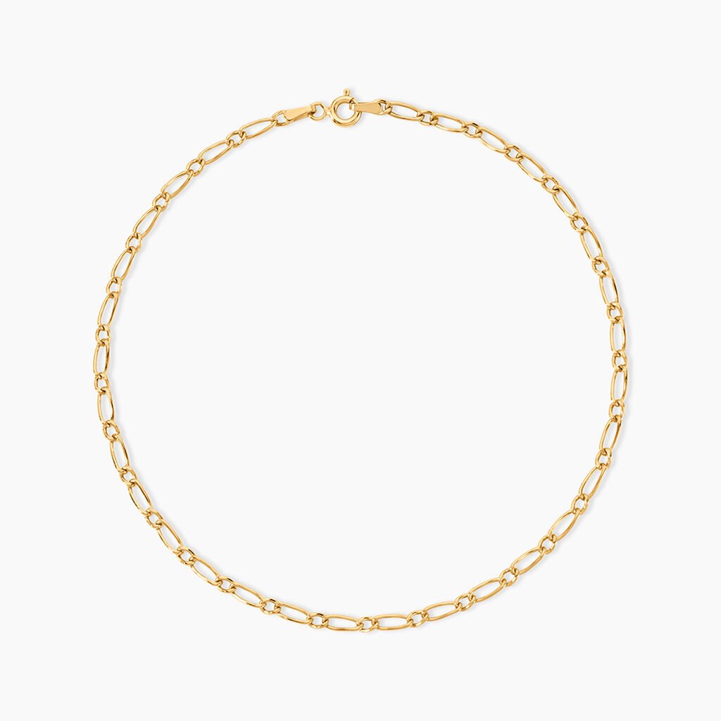 Chaine De Cheville Or Jaune Kalla - Cha&icirc;nes de cheville Femme | Histoire d&rsquo;Or