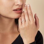 Alliance Pristina Or Blanc Diamant - Bijoux Femme | Histoire d&rsquo;Or