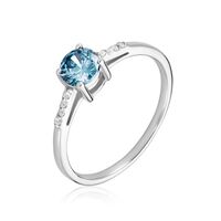 Bague Rio Argent Blanc Oxyde De Zirconium