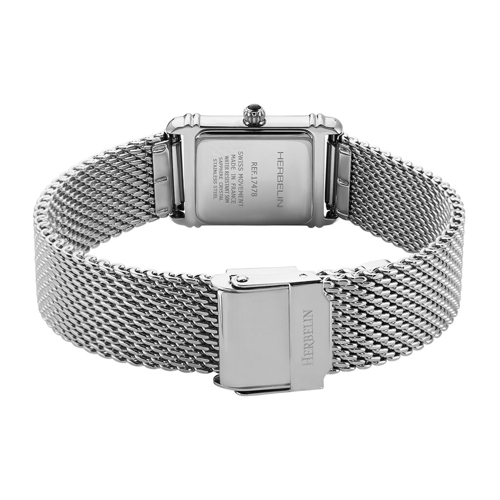 Montre Michel Herbelin Art Deco Argent - Montres Femme | Histoire d’Or