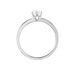 Bague Solitaire Natalia Pl Platine Blanc Diamant - Bagues solitaires Femme | Histoire d’Or