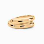 Bague Graham Plaqu&eacute; Or Jaune - Bagues fantaisie Femme | Histoire d&rsquo;Or