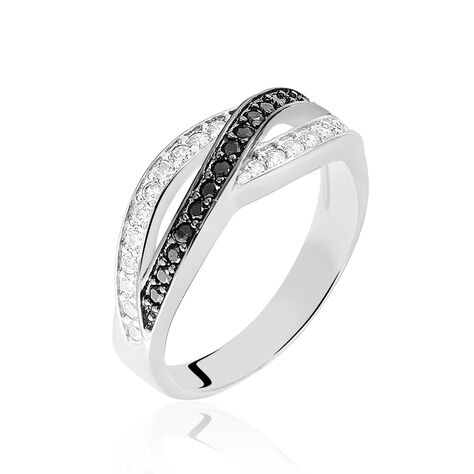 Bague Bethany Argent Blanc Oxyde De Zirconium - Bagues avec pierre Femme | Histoire d’Or
