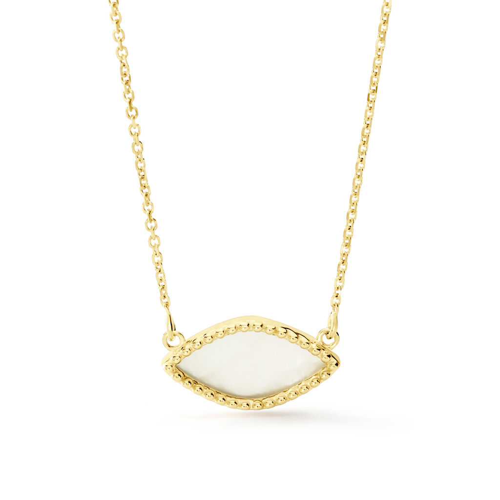 Collier Silma Or Jaune Nacre - Colliers Femme | Histoire d&rsquo;Or