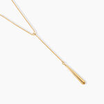 Collier Elodi Argent Dor&eacute; A L'Or 750/1000 - Bijoux sans pierre Femme | Histoire d&rsquo;Or