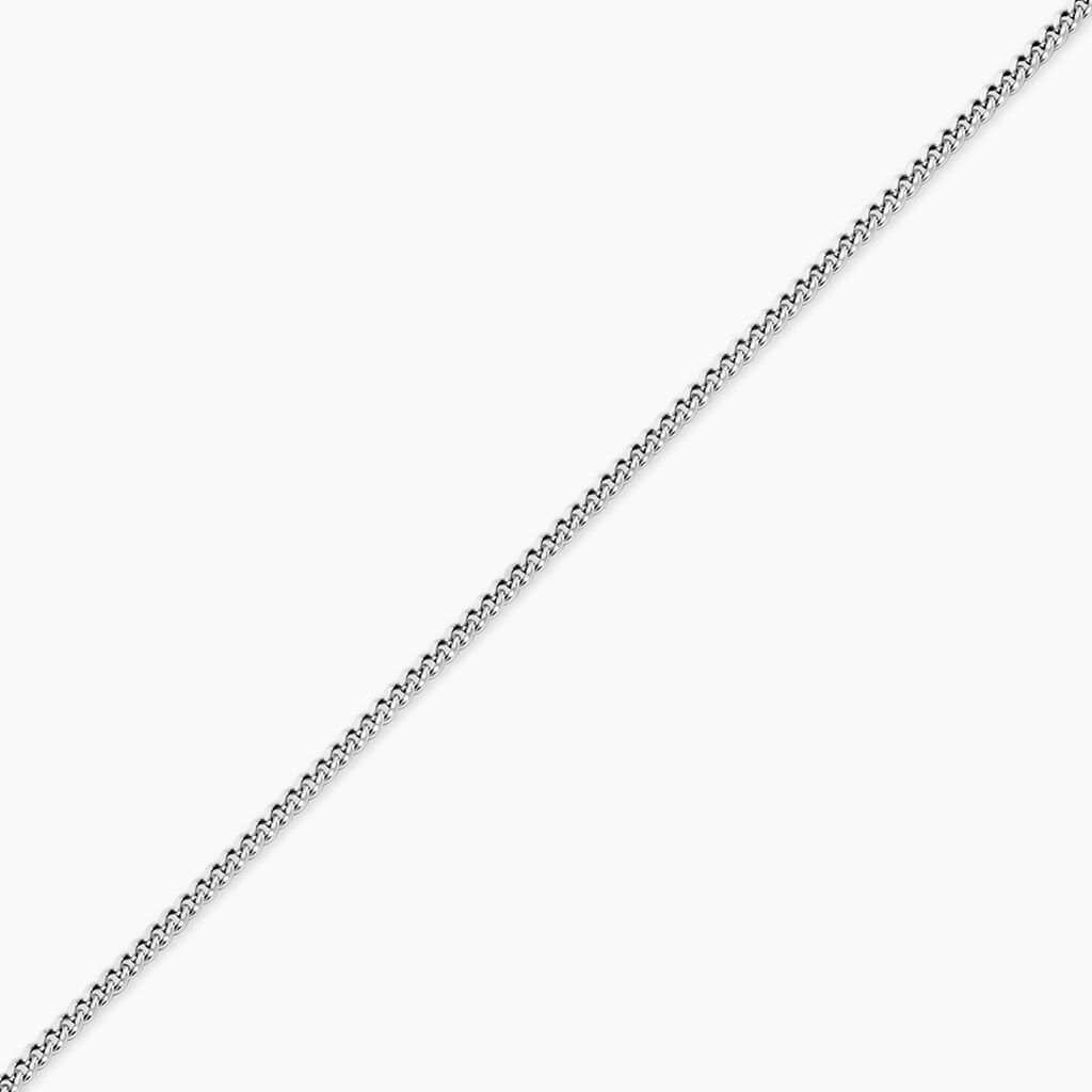 Cha&icirc;ne Clementine Argent Blanc - Chaines Femme | Histoire d&rsquo;Or