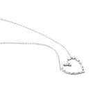 Collier Argent Gaucher Oxydes De Zirconium - Colliers fantaisie Femme | Histoire d&rsquo;Or