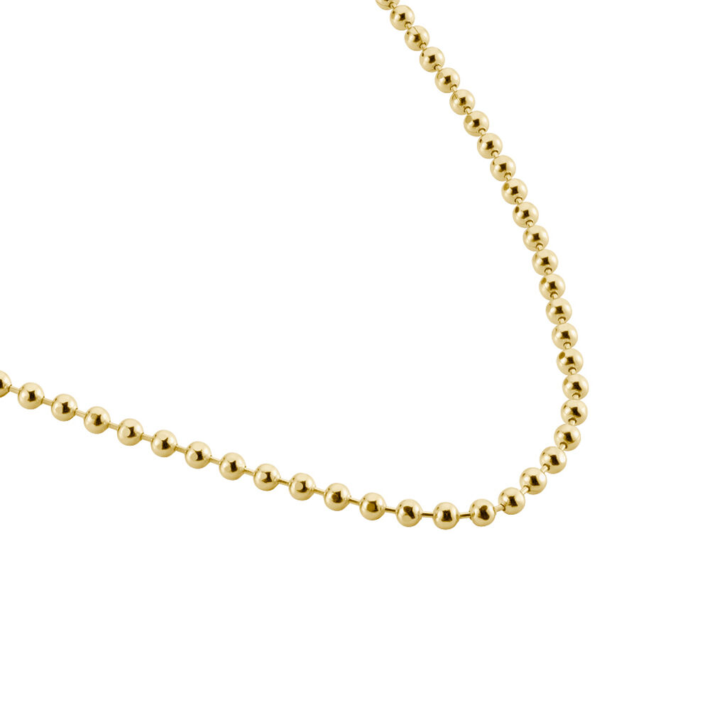 Collier Plaqué Or Jaune - Chaines Homme | Histoire d’Or