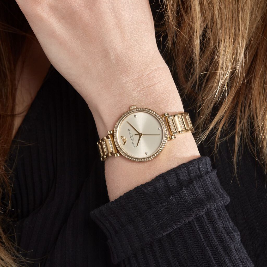 Montre Olivia Burton Belgrave Doré - Montres Femme | Histoire d’Or