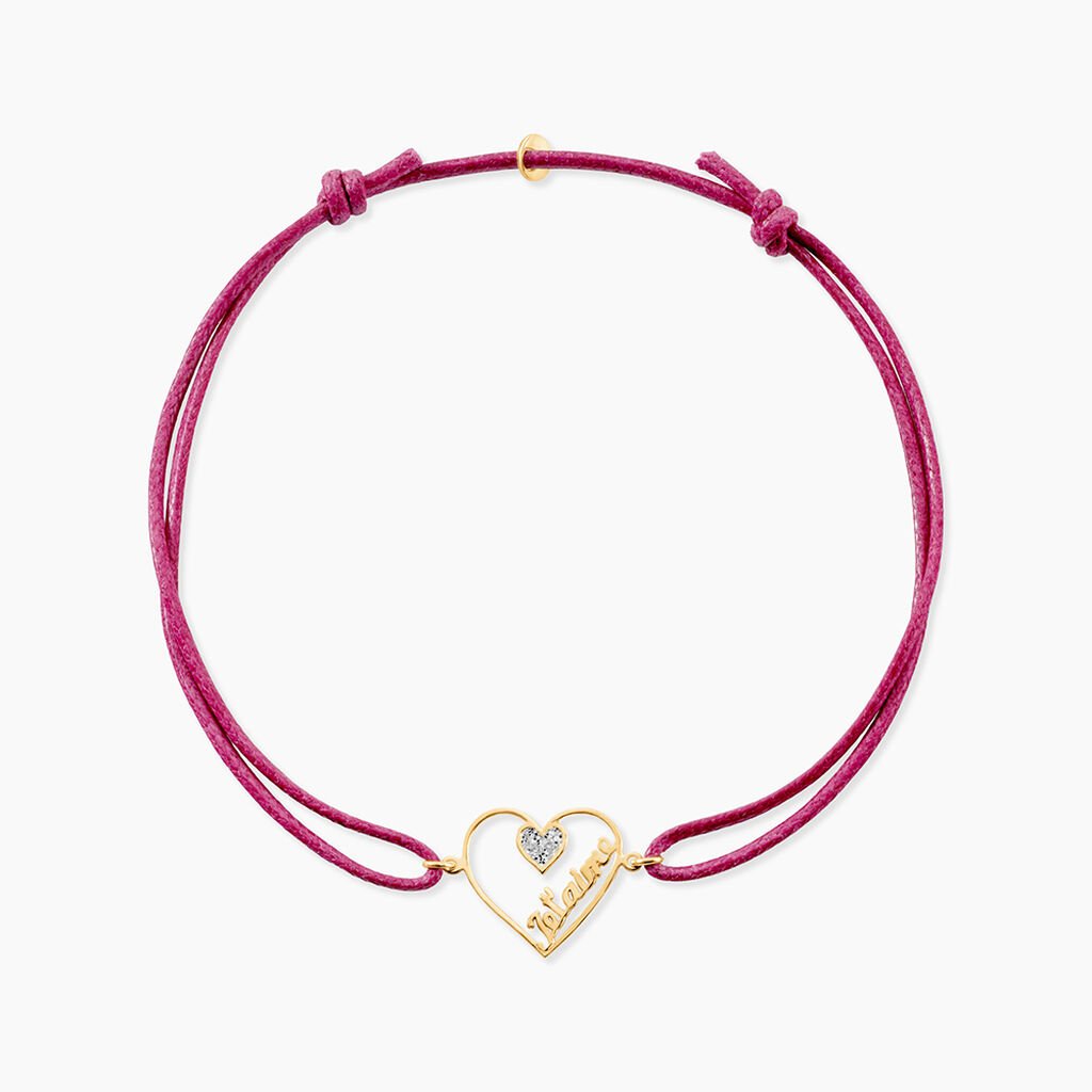 Bracelet Devdan Or Jaune - Bracelets cordon Femme | Histoire d&rsquo;Or