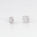 Boucles D'oreilles Puces Artemis Or Blanc Diamant - Clous d'oreilles Femme | Histoire d’Or