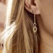 Boucles D'oreilles Pendantes Louisa Or Bicolore - Boucles d'oreilles pendantes Femme | Histoire d’Or