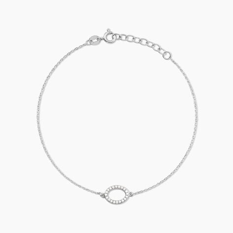 Bracelet Linnea Argent Blanc Oxyde De Zirconium - Bracelets Femme | Histoire d&rsquo;Or