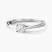 Bague Solitaire Aphrodite Or Blanc Diamant - Bagues solitaires Femme | Histoire d’Or