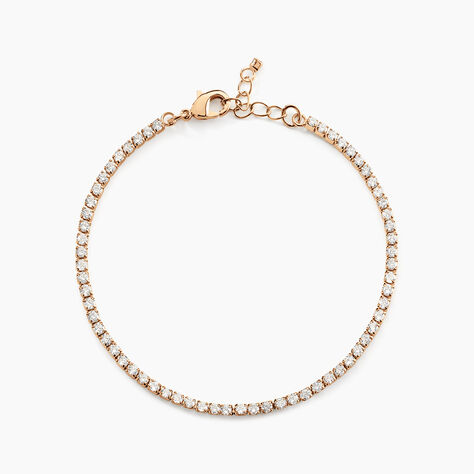 Bracelet Plaqu&eacute; Or Zoelia Oxydes De Zirconium - Bracelets Femme | Histoire d&rsquo;Or