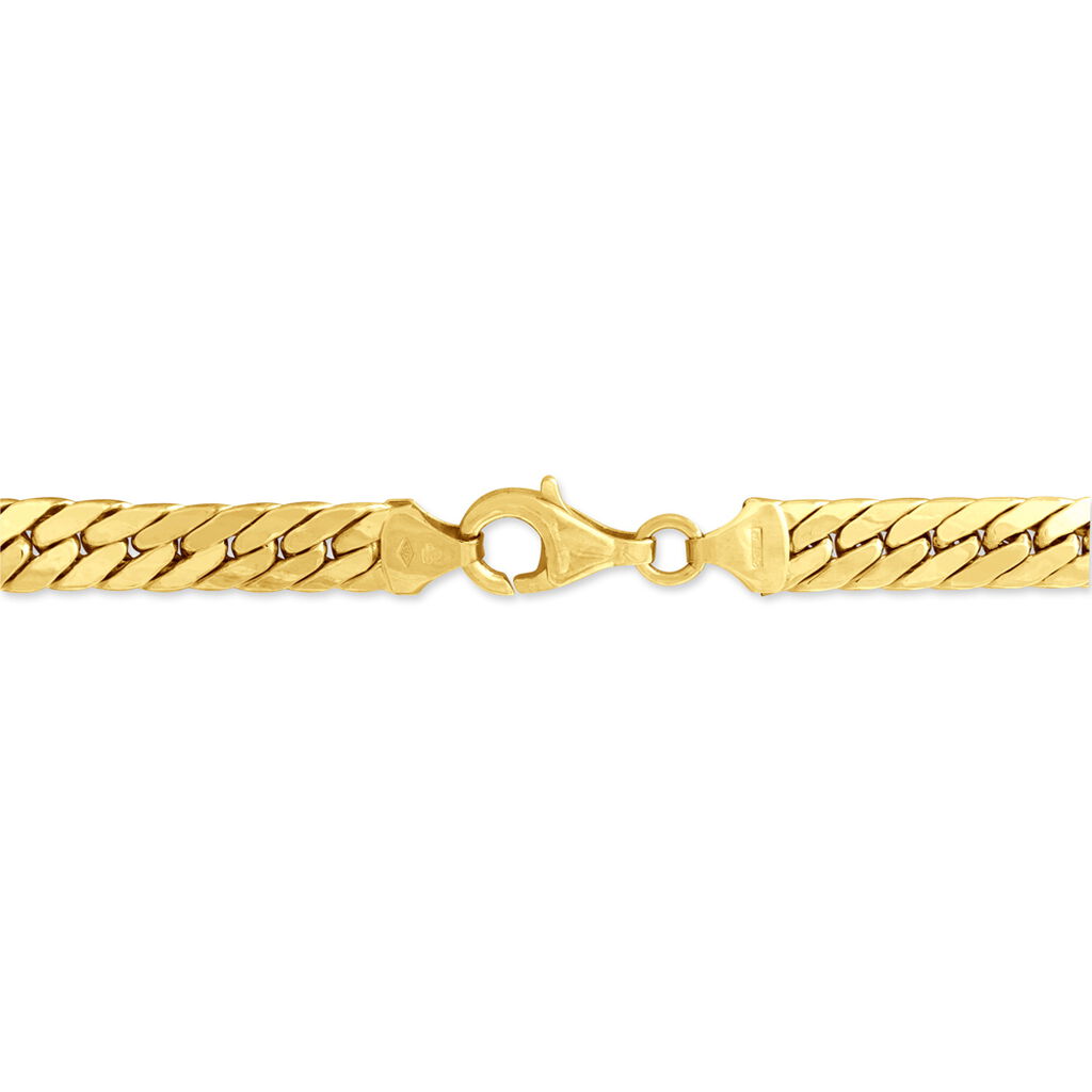 Bracelet Izel Maille Anglaise Or Jaune - Bracelets chaîne Femme | Histoire d’Or