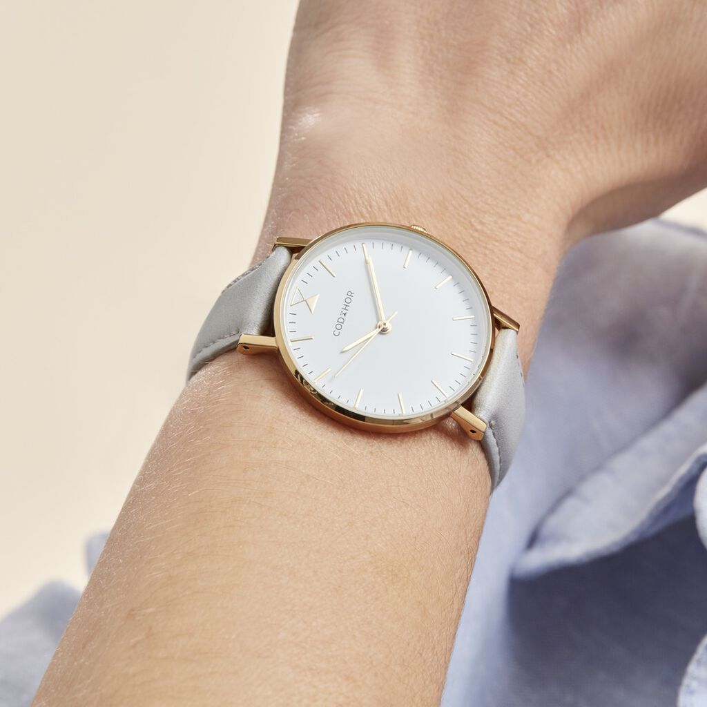 Montre Codhor Cindy Blanc - Montres Femme | Histoire d’Or