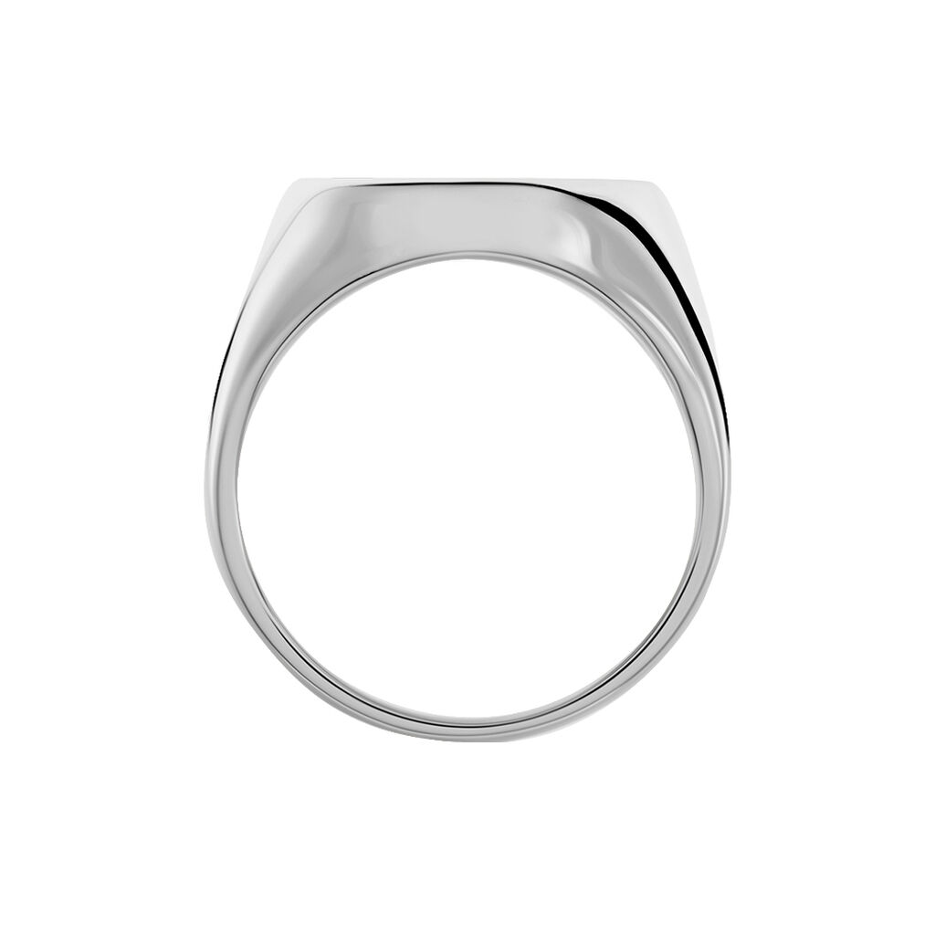 Bague Maximiliano Argent Blanc - Bagues Homme | Histoire d’Or