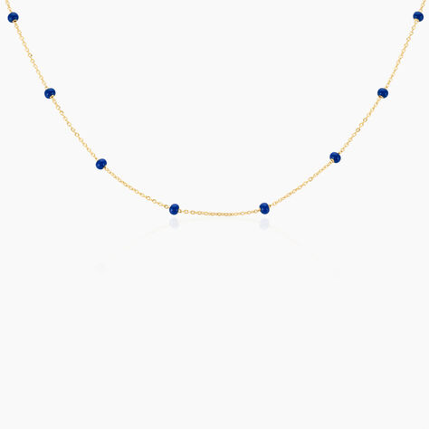 Collier Meike Plaque Or Jaune - Colliers fantaisie Femme | Histoire d&rsquo;Or