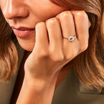 Bague Najib Or Jaune Topaze Oxyde De Zirconium - Bagues solitaires Femme | Histoire d&rsquo;Or