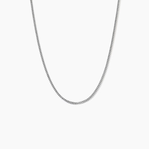 Collier Maille Argent Casper - Chaines Homme | Histoire d’Or