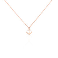 Collier Sacha Argent Rose