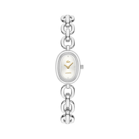 Montre Lacoste Petite Parisienne Argent&eacute; - Montres Femme | Histoire d&rsquo;Or