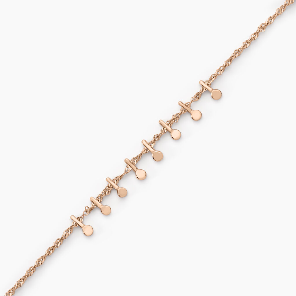 Bracelet Pippa Argent Rose - Bracelets Femme | Histoire d’Or