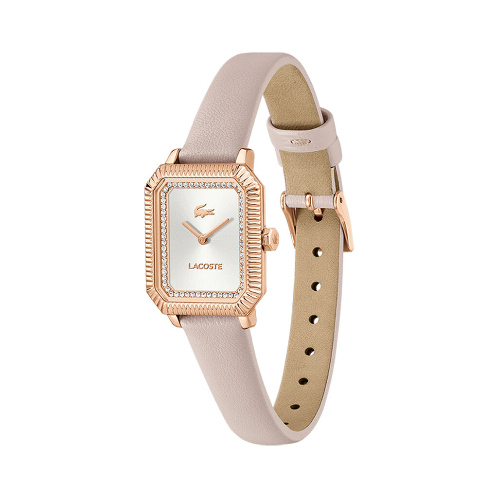 Montre Lacoste Parisienne Argent&eacute; - Montres Femme | Histoire d&rsquo;Or